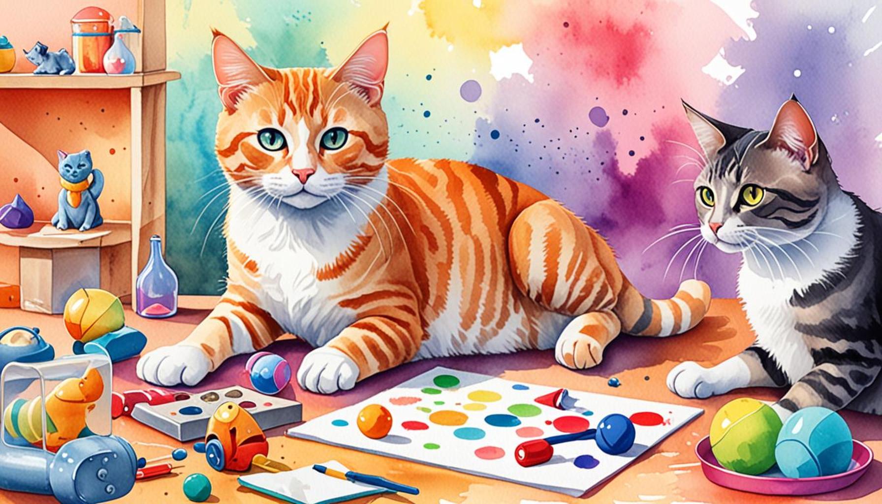 Using Interactive Toys to Facilitate Training in Cats