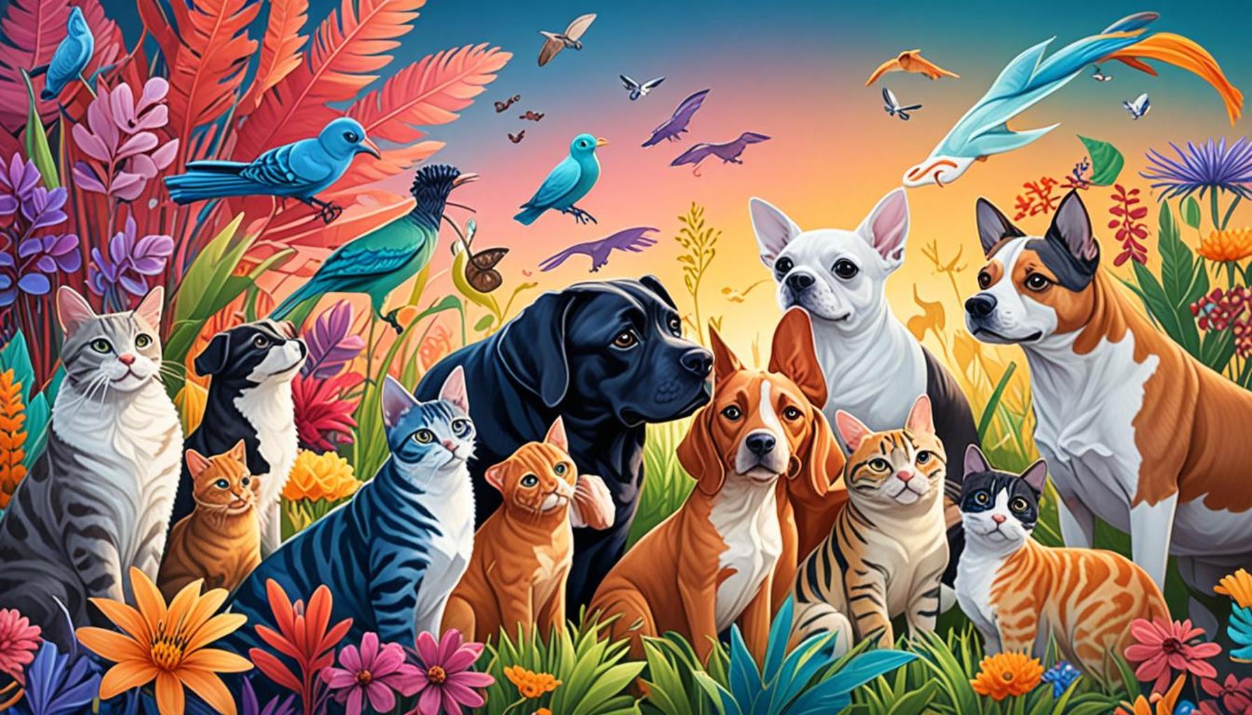 The Impact of Pet Species Diversity on Social Interaction and Community